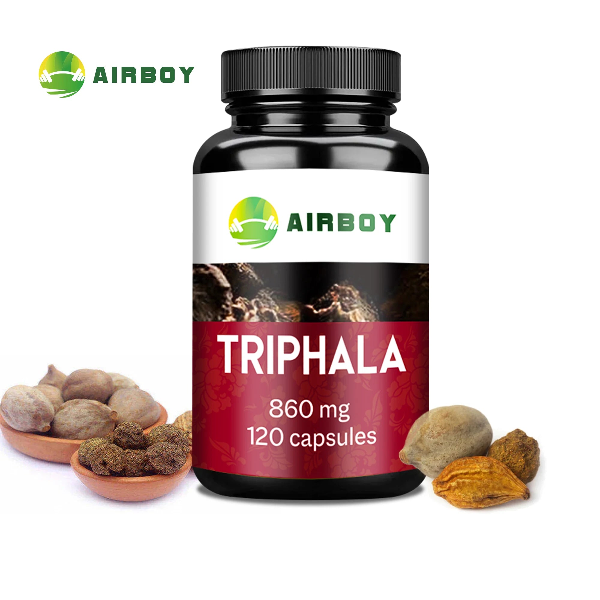 Triphala - Balance Intestinal Health, Improve Digestion, Relieve Bloating and Constipation - 120 Capsules