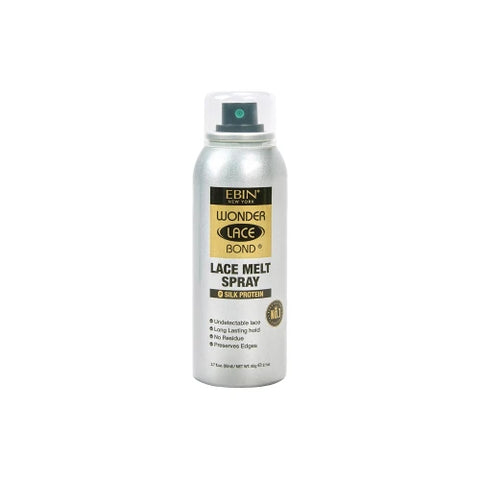 Ebin New York Wonder Bond Melt Spray Silk Protein - Long lasting Hold, Smooth Shine, Frizz Control