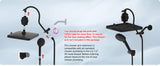 Upgraded 5-spray 13'' Dual Filtered Rainfall Shower Head Combo High Pressure  Handheld Shower Head  20 Stage Shower Filter