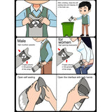 Mini Mobile Toilet Disposable Outdoor Urine Bags 4-40Pcs Portable for Men Women Children 600ml Emergency Travel Vomiting Bags