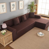 L Shape Sofa Cover Sofa Slipcover Polyester 3+2 Seat Corner Sofa Cover L Shape Slipcover Home Furniture Protector Sofa Protector