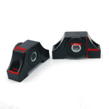 Aluminum Car Engine Torque Mount Kit For 92-01 Honda Civic EG EK D15 D16 B16 B20 Motor Mounting Kit Motor bracket