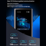 Portable Language Translator Device 138 Languages Voice Translating Offline Translation Simultaneous Interpretation Text / Photo