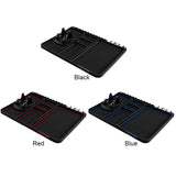 Car Dashboard Storage Mat Multifunctional Car Phone Seat Sticky Phone Holder Mat Bracket for Navigation Car Interior Accessories