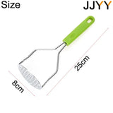 JJYY Potato masher potato masher vegetable masher manual crusher potato blender kitchen garlic masher kitchen supplies