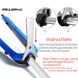 RISK Bike Upper Lower Bowl Removal Tool Bike Headset Base Spacer Wrench Bicycle Headset Crown Race Removal Repair Tool