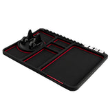 Car Dashboard Storage Mat Multifunctional Car Phone Seat Sticky Phone Holder Mat Bracket for Navigation Car Interior Accessories