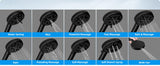 Upgraded 5-spray 13'' Dual Filtered Rainfall Shower Head Combo High Pressure  Handheld Shower Head  20 Stage Shower Filter