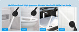 Upgraded 5-spray 13'' Dual Filtered Rainfall Shower Head Combo High Pressure  Handheld Shower Head  20 Stage Shower Filter