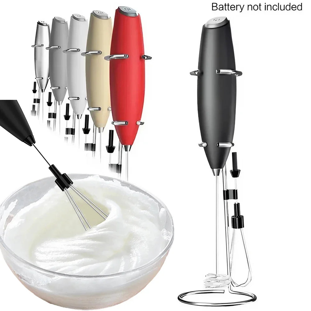 Electric Frother, Mini Handheld Mixer, Kitchen Tool for Coffee, Cappuccino, Latte, Matcha JJYY