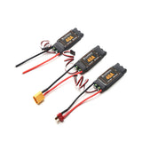 40A Brushless ESC 2-4S Electronic Speed Controller XT60 Plug with 5V 3A BEC 3.5MM Banana Head for Airplane Aircraft Helicopter