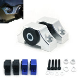 Aluminum Car Engine Torque Mount Kit For 92-01 Honda Civic EG EK D15 D16 B16 B20 Motor Mounting Kit Motor bracket