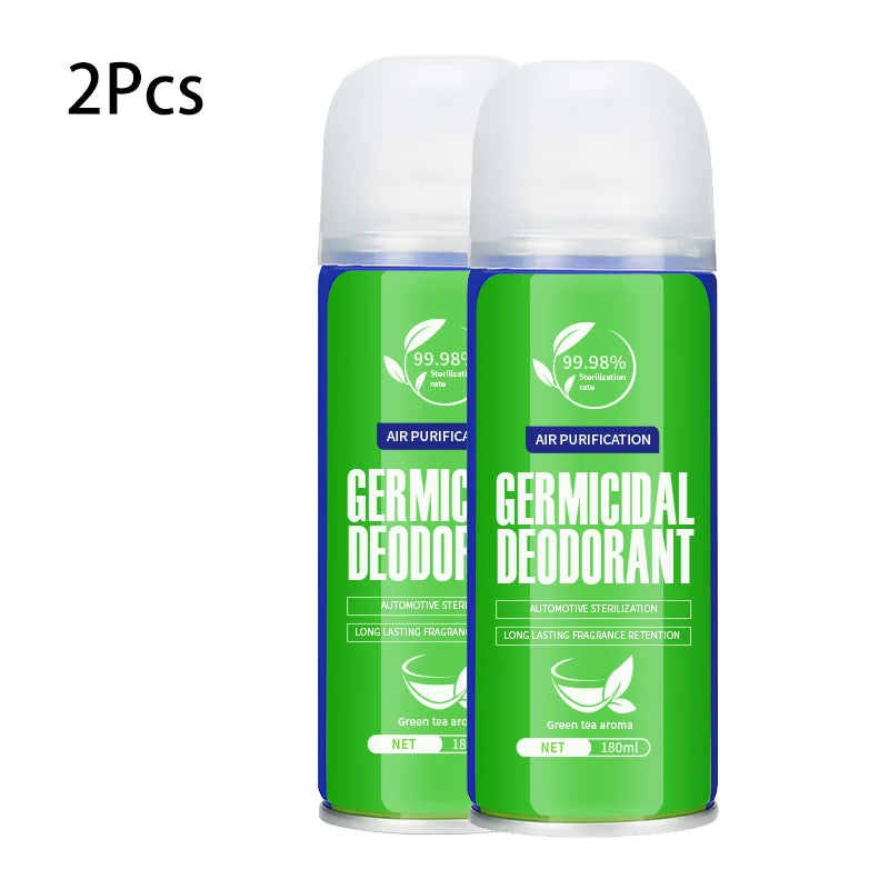2Pcs Home Car Dual-purpose Car Deodorant Remove Odor Deodorant Car Air Conditioner Air Freshener Car Automatic Spray Scent
