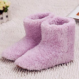 Electric Heating Shoes Women Men Washable USB Heated Shoes Rechargeable Foot Warmer for Cold Weather