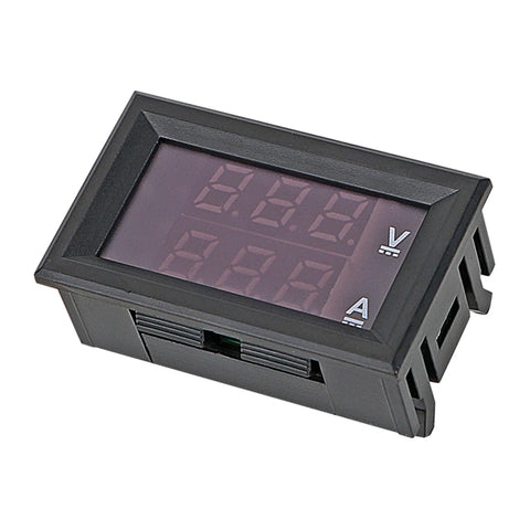 DIYWORK LED Display DC 100V 10A Mini Digital Voltmeter Ammeter Amperemeter Voltage Indicator Tester Volt Ampere Meter with Cable