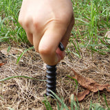 10pcs/pack Tent Pegs Ground Nails Outdoor Camping Peg Screw Anchor Stakes Hiking Tent Pins Windproof Tent Accessories 14.5x7cm