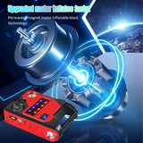 4 In1 Car Jump Starter with Air Compressor Portable Flashlight Starting Device Power Bank Battery Automotive Booster start