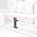 Chassis 12cm Fan Position Graphics Card Bracket Prevent Sagging Computer Graphics Card Holder GPU Brace for RTX 4090 4080 4070