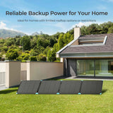 Renogy 220/400W Lightweight Portable Solar Suitcase, Foldable Solar Panel with Kickstands for RV,Camping, Off Grid System