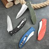 C66 Pocket folding knife D2 steel blade outdoor tactical hunting Camping hiking multi-purpose EDC pocket knife men's gift