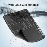 Car Dashboard Storage Mat Multifunctional Car Phone Seat Sticky Phone Holder Mat Bracket for Navigation Car Interior Accessories