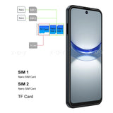 XGODY 2025 New Smartphone Android,6.5 inch,3+64GB ROM,4250mAh,8+13MP Camera,Dual SIM 4Core,Mobile phones,4G Network,with Charger