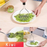 JJYY Potato masher potato masher vegetable masher manual crusher potato blender kitchen garlic masher kitchen supplies