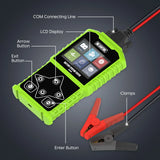 MRCARTOOL B200 Car Battery System Diagnostic Tool 12V/24V CCA 30-1700 Automotive Battery Charging Test Multi-language