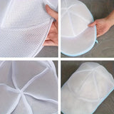 Durable Mesh Hat Washing Bag - Anti Deformation and Anti Entanglement, Perfect Choice for Outdoor Equipment Care