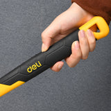 Deli 4LB Octagonal Sledge Hammer, Heavy-Duty Forged Steel Head, Ideal for Construction, Demolition, and DIY Projects