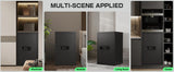 6.0 Cub Unassembled Extra Large Safe Box,Money Safe with Digital Backlit Touch Keypad and 2 Adjustable Shelves