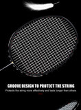 Alpsport XHP 2PCS Max 30LBS 6U 75g 100% legal original badminton racket Ultra-light full carbon fiber Badminton racket andbag