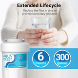 AQUA CREST AQF-FF13 Replacement for GE® SmartWater® MWF®, MWFINT, MWFP, MWFA, GWF, HDX FMG-1, GSE25GSHECSS, WFC1201, Kenmore® 99
