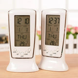Calendar Clock Digital LED Clock Bedside Temperature Music Light Multi-functional Lazy Digital Temperature Alarm Clock