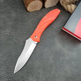 C66 Pocket folding knife D2 steel blade outdoor tactical hunting Camping hiking multi-purpose EDC pocket knife men's gift