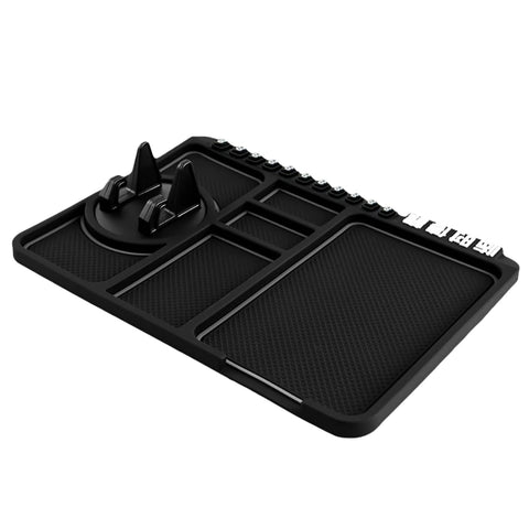 Car Dashboard Storage Mat Multifunctional Car Phone Seat Sticky Phone Holder Mat Bracket for Navigation Car Interior Accessories