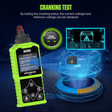 MRCARTOOL B200 Car Battery System Diagnostic Tool 12V/24V CCA 30-1700 Automotive Battery Charging Test Multi-language