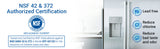 AQUA CREST AQF-FF13 Replacement for GE® SmartWater® MWF®, MWFINT, MWFP, MWFA, GWF, HDX FMG-1, GSE25GSHECSS, WFC1201, Kenmore® 99